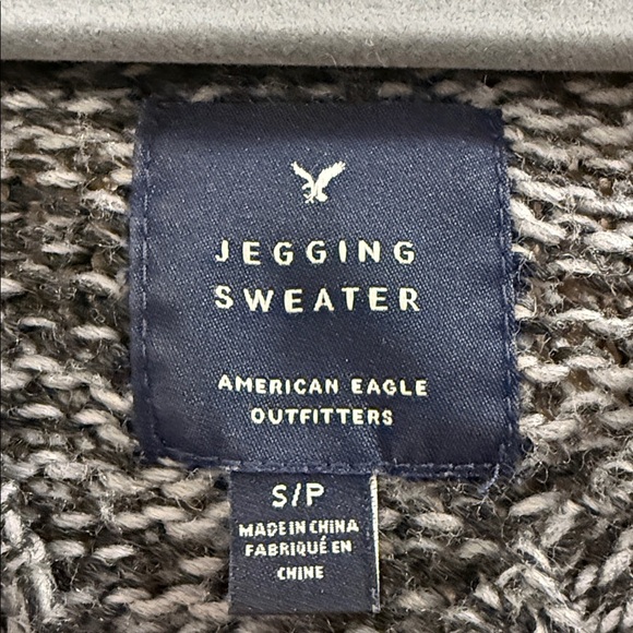 American Eagle Outfitters Fair Isle Nordic Cozy Winter Knit Jegging Sweater - Picture 6 of 11
